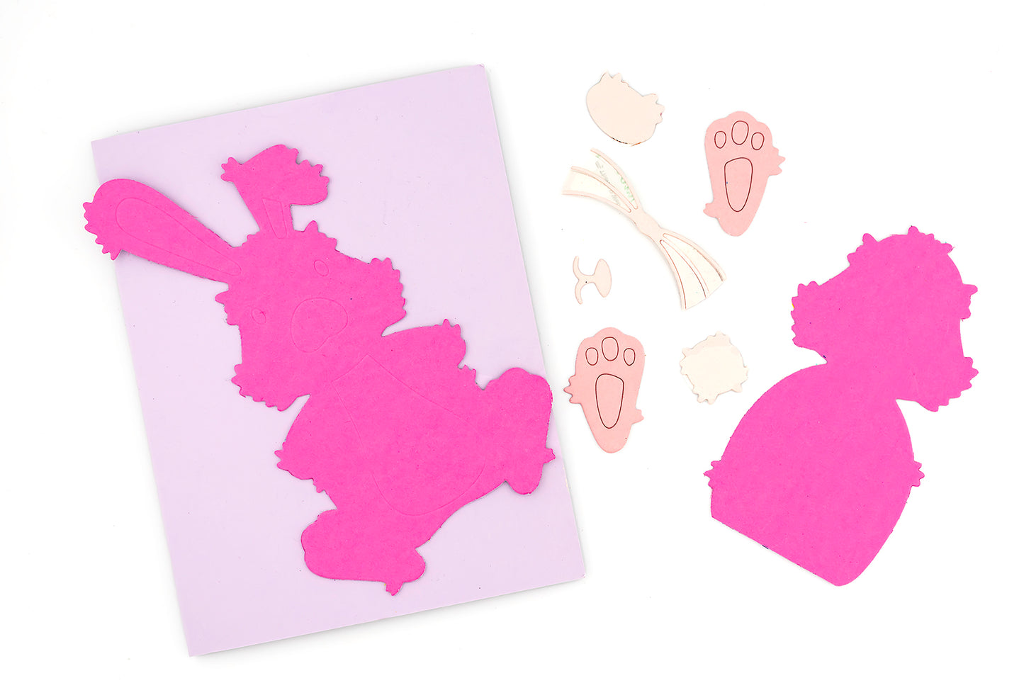 Bunny Meadow Delight Pink pieces