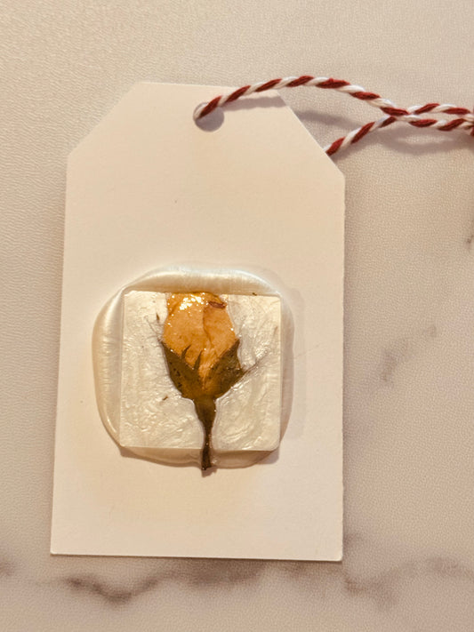 Flower pressed Wax Seal