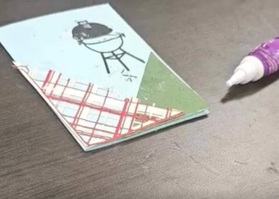 grill card that was the first try to launch Be Tactile