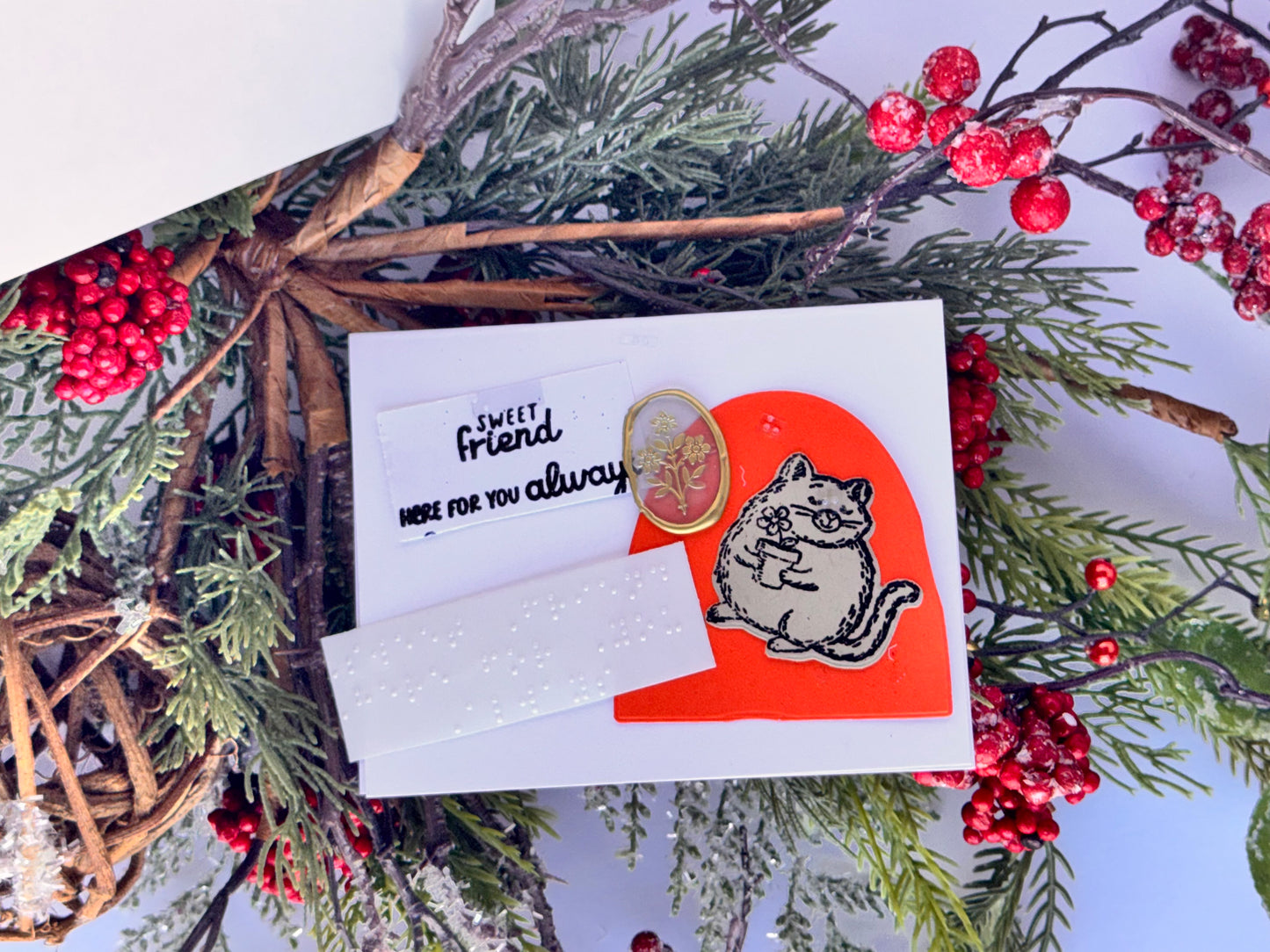 Matching Tactile Card Kit & Wax Seal